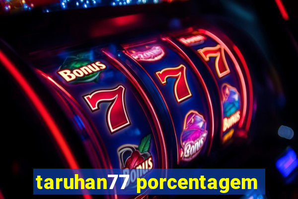 taruhan77 porcentagem